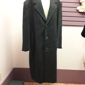 Stafford tweed wool over coat